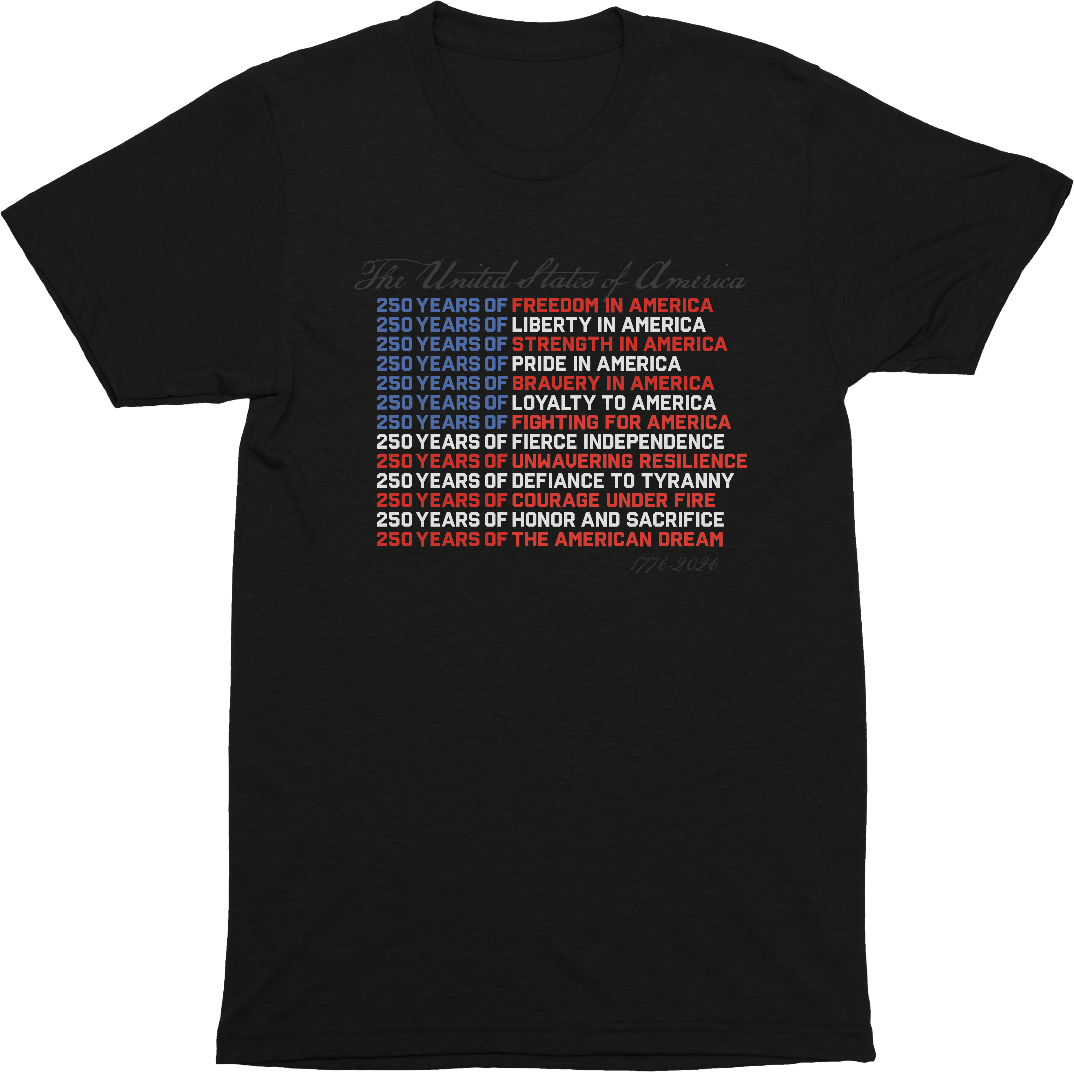 250 Declaration Flag Tee