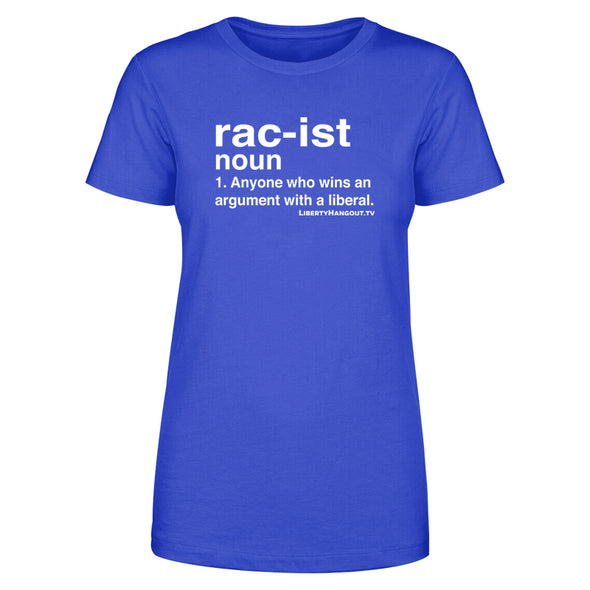 Racist Definition Women's Apparel