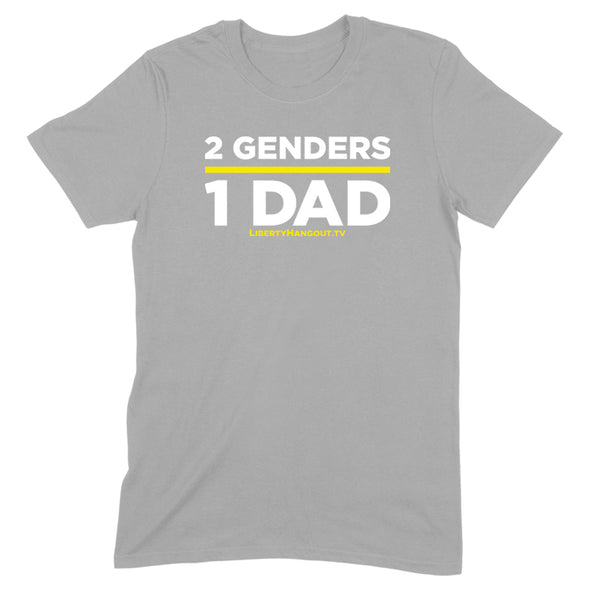 Two Genders One Dad Men's Apparel
