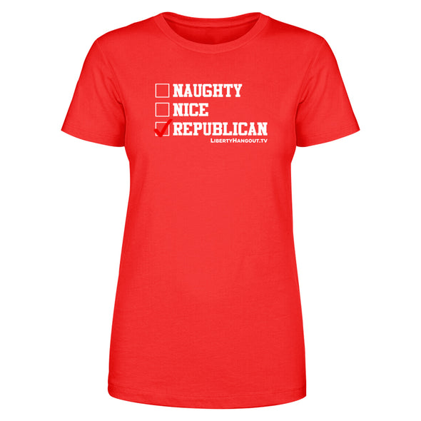 Naughty Nice Republican Women's Apparel