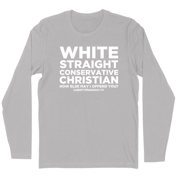 White Straight Conservative Christian Men's Apparel