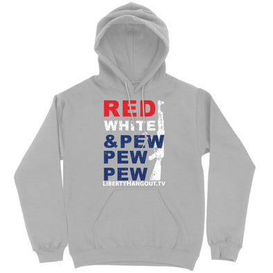 Red White And Pew Hoodie