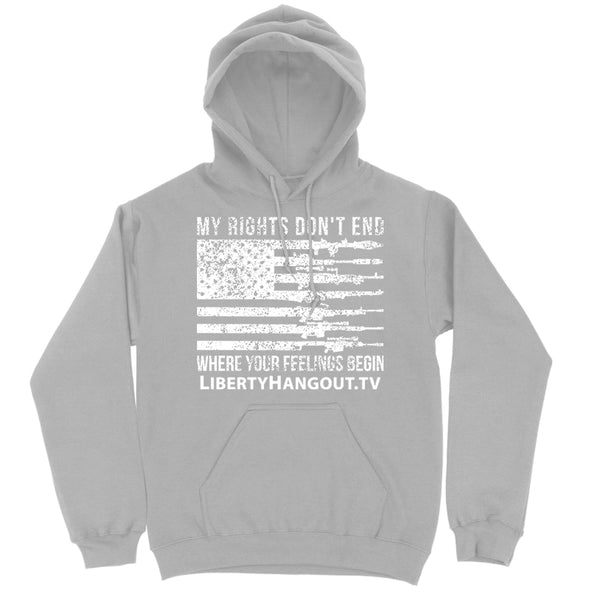My Rights Don't End Gun Flag Hoodie