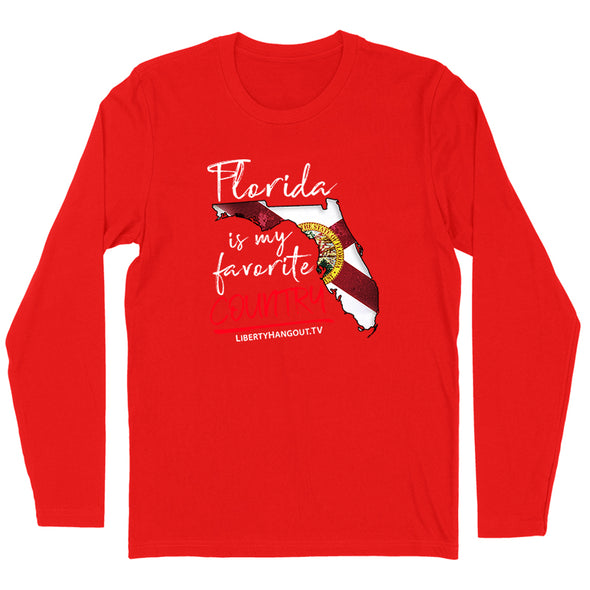 Florida Is My Favorite Country Men's Apparel