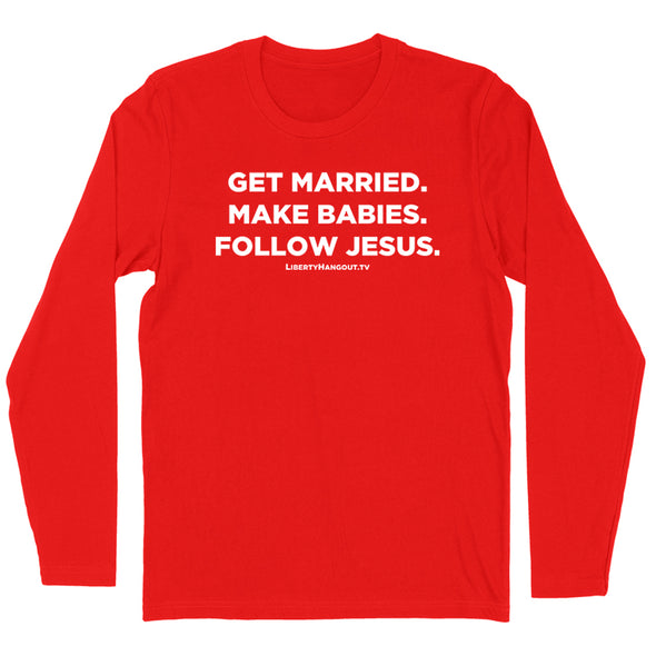 Get Married Make Babies Men's Apparel