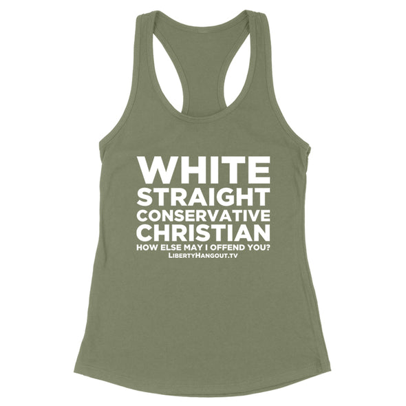 White Straight Conservative Christian Women's Apparel