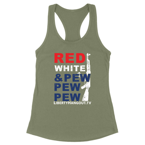 Red White And Pew Women's Apparel