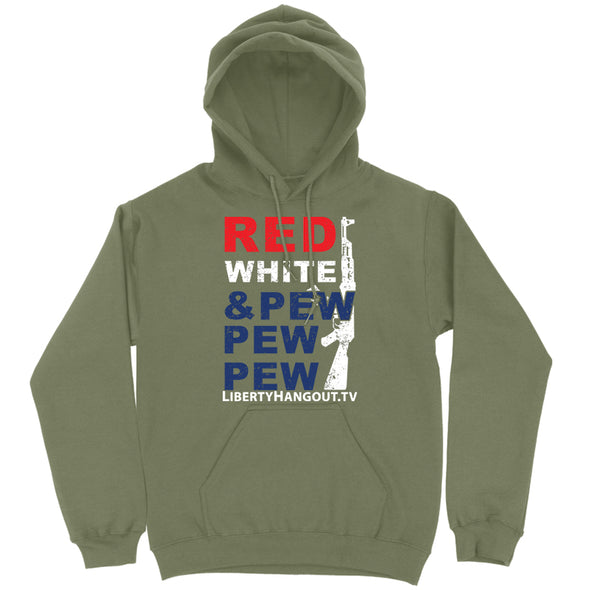 Red White And Pew Men's Apparel