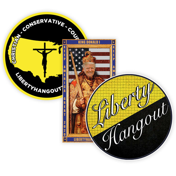 Liberty Hangout Sticker Pack