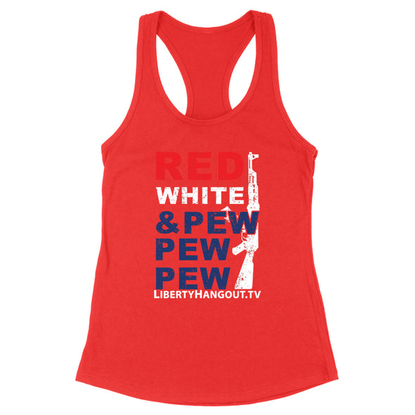 Red White And Pew Women's Apparel