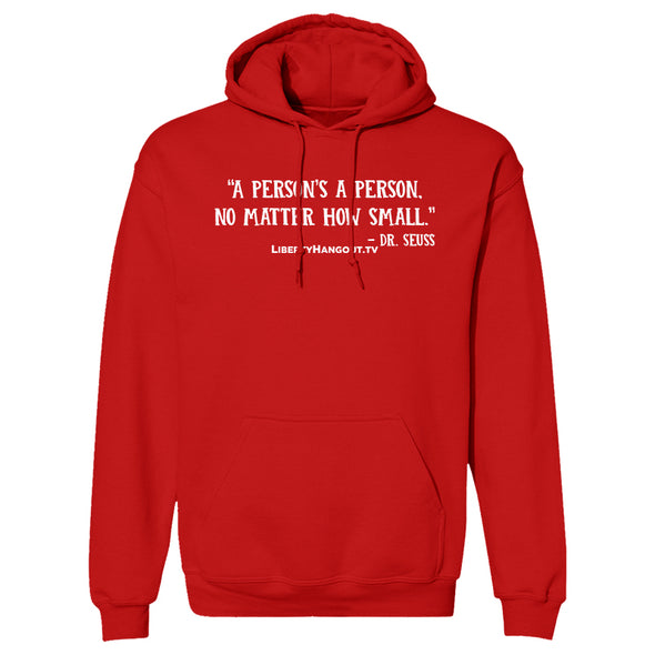 A Persons A Person Hoodie
