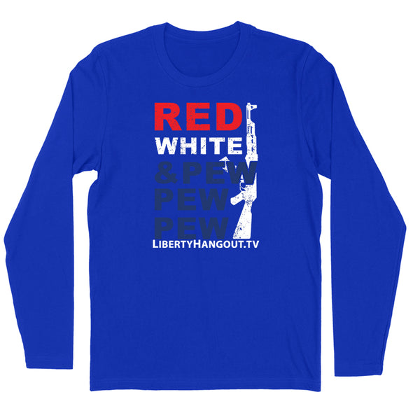 Red White And Pew Men's Apparel