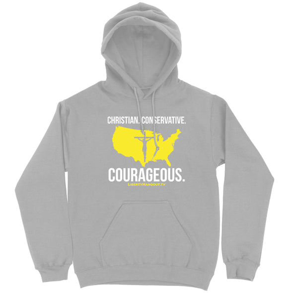 Christian Conservative Courageous Hoodie