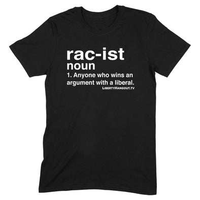 Racist Definition Men's Apparel