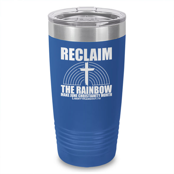 Reclaim The Rainbow Laser Etched Tumbler