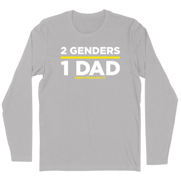 Two Genders One Dad Men's Apparel